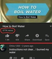 How to boil water